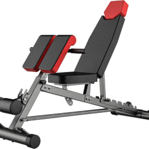 ultimate 5 in 1 adjustable weight bench – for total body workout